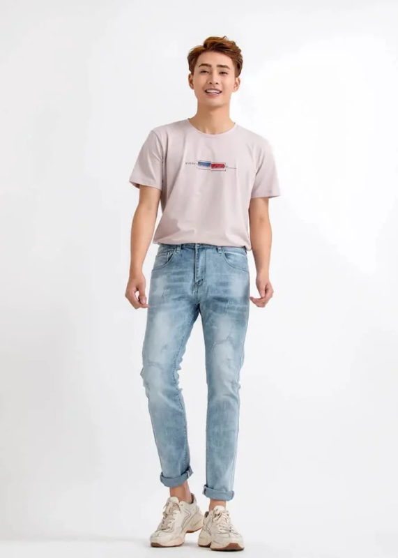 Cách phối quần Jean